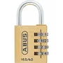 Abus 165/40 Cadenas à combinaison en laiton massif, 4 chiffres