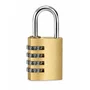 Abus 165/40 Cadenas à combinaison en laiton massif, 4 chiffres