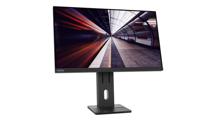 Lenovo - Écran PC 23.8" (60.5 cm) Full HD IPS, Résolution 1920 x 1080, 100 Hz, 178°/178° (H/V), HDMI, DisplayPort, VGA, Basse Lumière Bleue