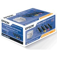Epson Aculaser C-900 Pack 4 Toners Couleurs Basse Capacité - 1500 Pages Epson Aculaser C-900 Pack 4 Toners Couleurs Basse Capacité - 1500 Pages