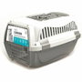M Pets Cage de transport GIRO M - Gris et blanc