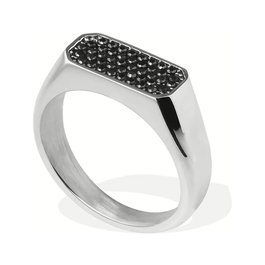 Bague Femme LIU JO MLJ534M22 Argenté Noir 22