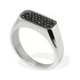 Bague Femme LIU JO MLJ534M22 Argenté Noir 22