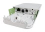 MikroTik wAP LTE kit - Point d'accès extérieur étanche Wi-Fi 4 (802.11b/g/n), 650 MHz, RouterOS v7, avec ports Ethernet PoE-IN, DC jack et modem LTE bande B28