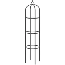 Nature Pergola Obélisque Vert 190 x 40 x 40 cm