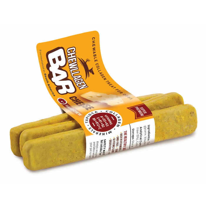 Snack pour chiens Chewllagen Fromage 72 Pièces Snack pour chiens Chewllagen Fromage 72 Pièces