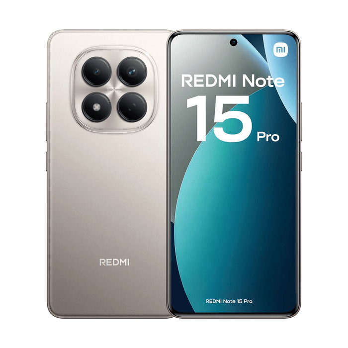 Smartphone Xiaomi Redmi Note 15 Pro 6,77" Octa Core 12 GB RAM 512 GB Argenté Smartphone Xiaomi Redmi Note 15 Pro 6,77" Octa Core 12 GB RAM 512 GB Argenté