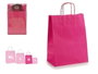 PINCELLO Sac de papier Magenta Rose (Pack de 150)