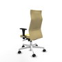 Piqueras Y Crespo Fauteuil Albacete, Similicuir Crème, Mécanisme Synchrone
