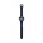 Casio W-220HF Montre digitale sport mixte avec chronomètre 1/100s et double fuseau horaire, étanche 5 bars, bracelet tissu bleu quartz