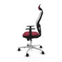 Piqueras y Crespo Chaise de Bureau 1D086N1 Bordeaux
