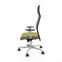 Piqueras y Crespo Chaise de Bureau Albacete Vert Olive et Noir