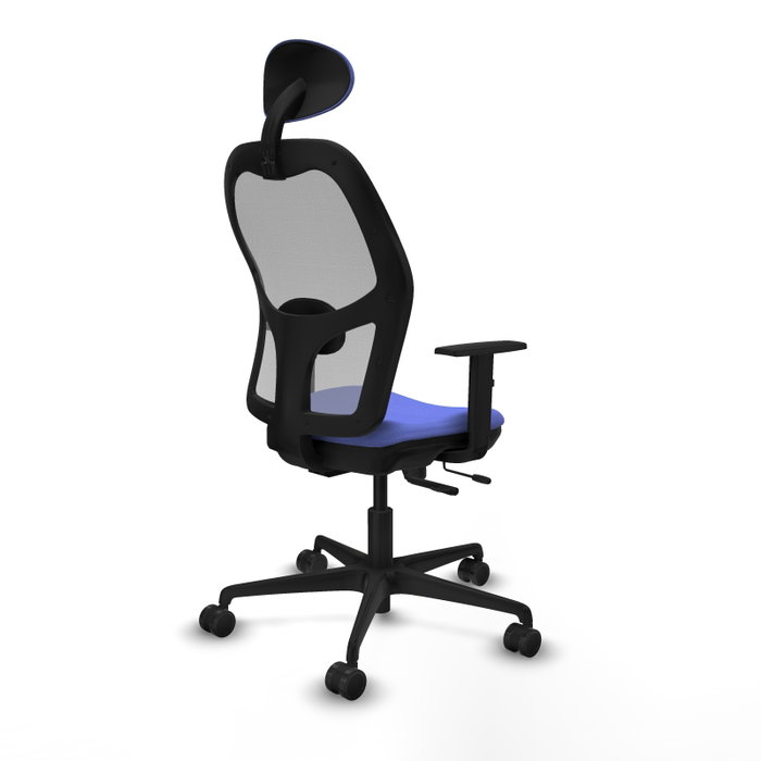 Piqueras y Crespo Chaise de Bureau Jorquera Bleu Clair