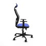 Piqueras y Crespo Chaise de Bureau Jorquera Bleu Clair