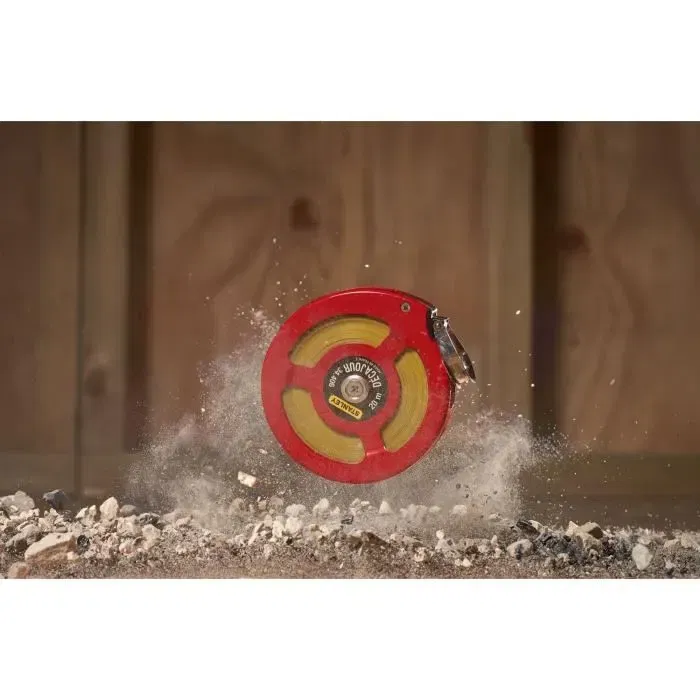 Stanley 0-34-406 Mètre Ruban Acielak Décajour - 20m - Fabrication Française - Classe II - Boîtier Antichoc Stanley 0-34-406 Mètre Ruban Acielak Décajour - 20m - Fabrication Française - Classe II - Boîtier Antichoc