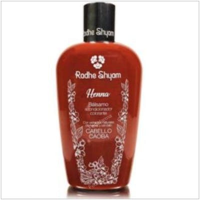 RADHE SHYAM Baume après-shampooing Henna Color Caoba (reconditionné) 250ml RADHE SHYAM Baume après-shampooing Henna Color Caoba (reconditionné) 250ml