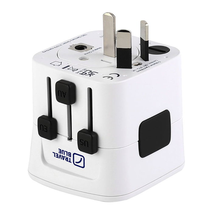 Adaptateur de courant Travel Blue 2500 W Adaptateur de courant Travel Blue 2500 W