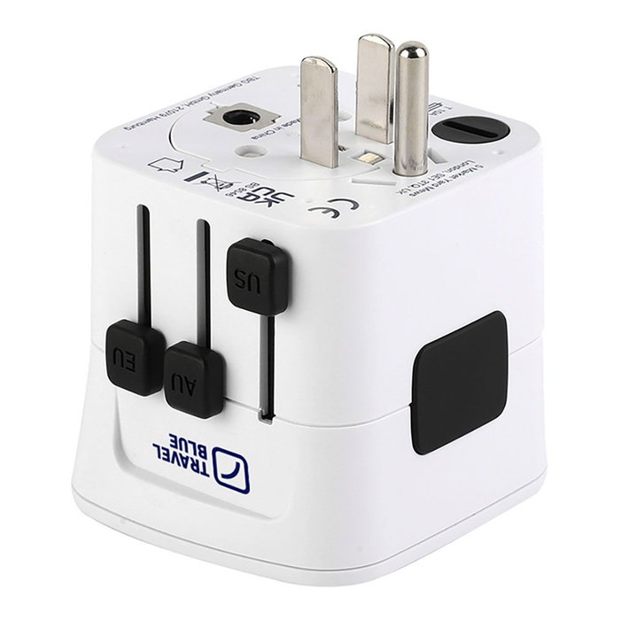 Adaptateur de courant Travel Blue 2500 W Adaptateur de courant Travel Blue 2500 W