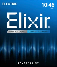 ELIXIR Jeu de cordes électrique Polyweb L 10-46