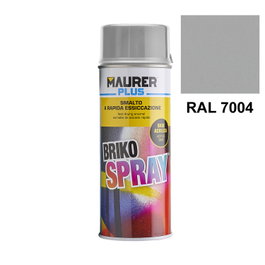 MAURER Spray de peinture gris signalisation 400 ml