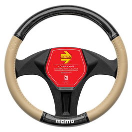 MOMO Housse De Volant M MOMLSWC0LXBEB Luxury Wood Beige-Black Polyuréthane 38-39mm Universel