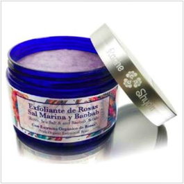 RADHE SHYAM Exfoliant aux Roses, Sel Marin et Baobab