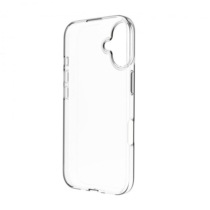Muvit Coque Recycletek pour Apple iPhone 16, protection recyclée, antichoc, éco-emballage Muvit Coque Recycletek pour Apple iPhone 16, protection recyclée, antichoc, éco-emballage