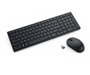 Dell KM555 - Clavier et souris sans fil QWERTY espagnol, 2.4 GHz et Bluetooth 5.1, USB, noir