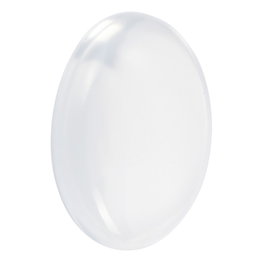 BRINOX Tope Protector de Pared Transparente 40mm