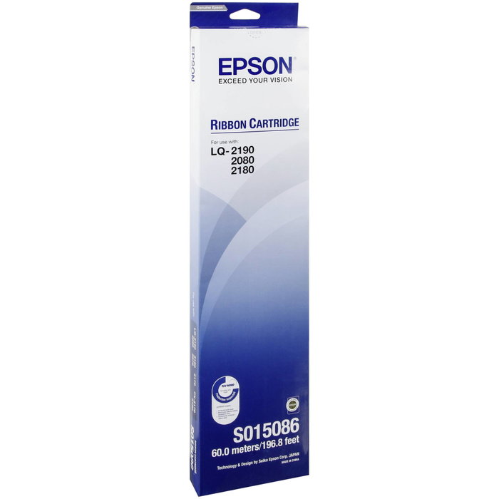 Epson Ruban Noir S015086 (C13S015086) pour Imprimantes Matricielles Epson Ruban Noir S015086 (C13S015086) pour Imprimantes Matricielles