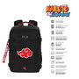 Karactermania Sac à dos Mochila Mercury Cabin Naruto Clouds - Noir - 25x20x40 cm - Compatible cabine et avion - Poche pour ordinateur portable 15 pouces - Polyester