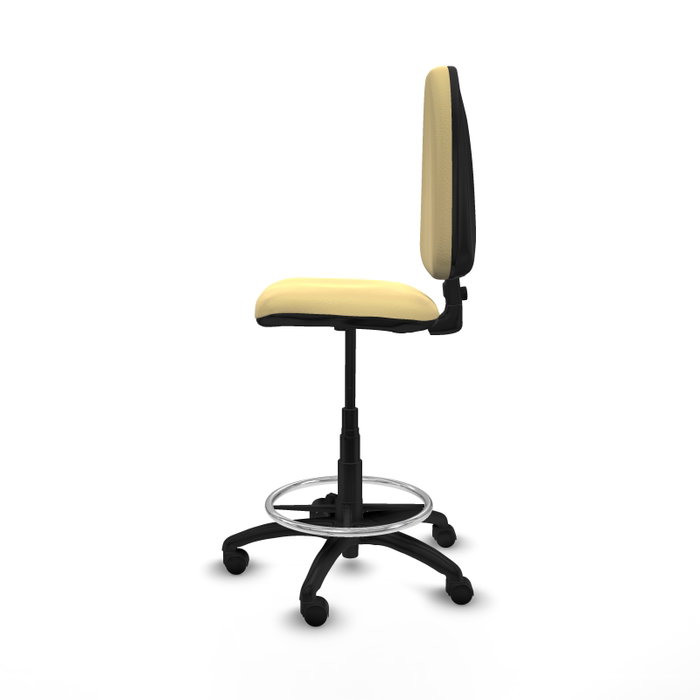 PIQUERAS Y CRESPO Tabouret Beige en Cuir Écologique