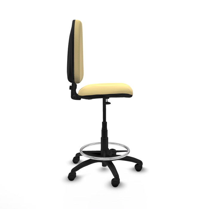 PIQUERAS Y CRESPO Tabouret Beige en Cuir Écologique