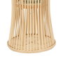 Lanterne Naturel Bambou Verre 16 x 16 x 40 cm