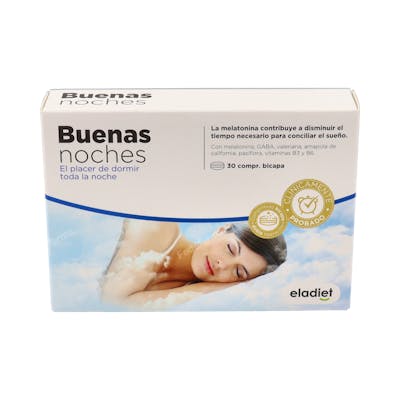 ELADIET Buenas Noches 30 comprimés ELADIET Buenas Noches 30 comprimés
