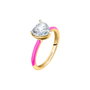 Chiara Ferragni Bague Love Parade dorée taille 16