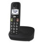 Téléphone Sans Fil Panasonic KX-TGU112EXB Blanc Noir