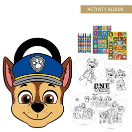 Cerdá Album d'activités et de coloriage Paw Patrol bleu