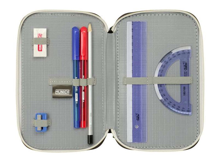 Safta Plumier Triple 37 Pcs 12,5x19,5x5,5Cm
