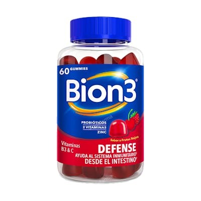 BION3 Defense - Complément alimentaire avec vitamines et minéraux - 60 gommes BION3 Defense - Complément alimentaire avec vitamines et minéraux - 60 gommes