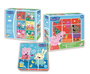 CEFA - Rompecabezas Peppa Pig 9 Cubos - Puzzle cubes en bois enfant Peppa Pig 20x20x5 cm - À partir de 3 ans - Version espagnole