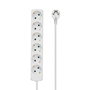 MicroConnect Bloc multiprise rallonge électrique 6 prises Schuko 1.5 mètres GRU00615W
