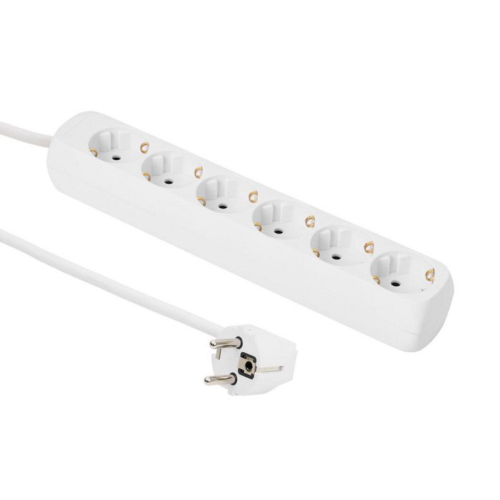 MicroConnect Bloc multiprise rallonge électrique 6 prises Schuko 1.5 mètres GRU00615W MicroConnect Bloc multiprise rallonge électrique 6 prises Schuko 1.5 mètres GRU00615W