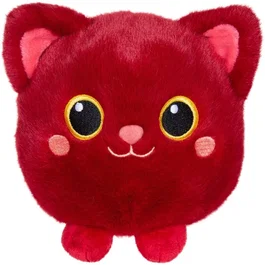 Gipsy Toys Peluche Moko Maru Kitty - Bordeaux - 12 cm