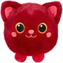 Gipsy Toys Peluche Moko Maru Kitty - Bordeaux - 12 cm