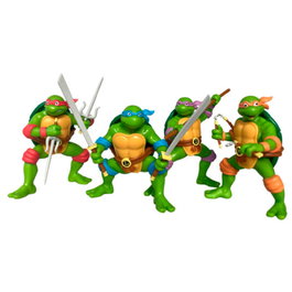 Comansi Les Tortues Ninja Set de mini Figurines (4)
