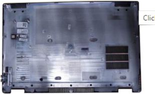 Dell - Assemblée de couvercle de base inférieur avec lecteur de carte à puce pour Latitude 5420 - Pièce d'origine