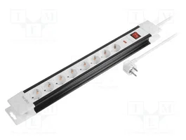 LOGILINK LPS207 Multiprise parafoudre avec 8 prises, 3m