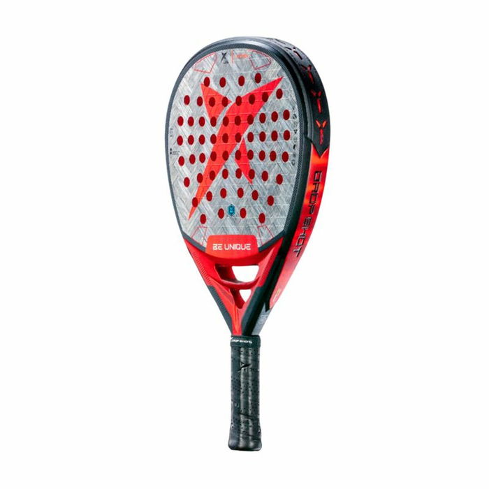 Raquette de Padel Drop Shot Conqueror Attack 1.5 Gris Fibre de Carbone