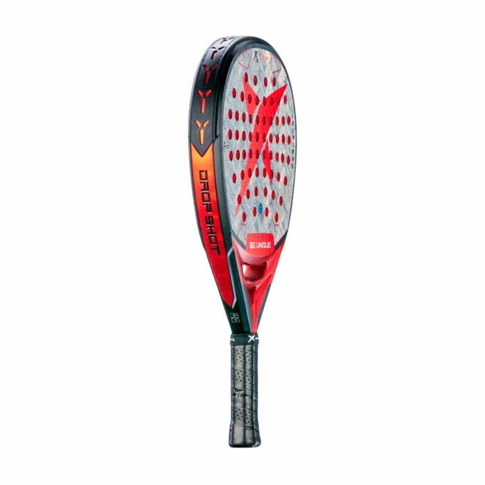 Raquette de Padel Drop Shot Conqueror Attack 1.5 Gris Fibre de Carbone